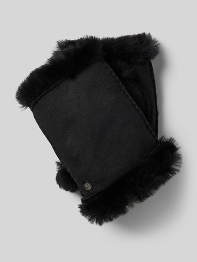 Peek & Cloppenburg RoecklHandstulpen Aus Lammfell Modell 'Winnipeg' In Black