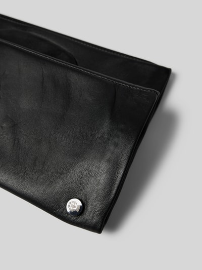 Peek & Cloppenburg RoecklLederhandschuhe Mit Label-Applikation Modell 'FRANKFURT' In Black