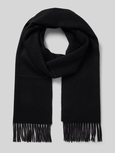 Peek & Cloppenburg RoecklSchal aus Kaschmir mit Fransen Modell 'Classic' in black