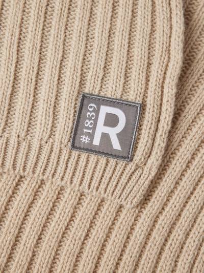 Peek & Cloppenburg RoecklWollschal Mit Label-Patch In Beige