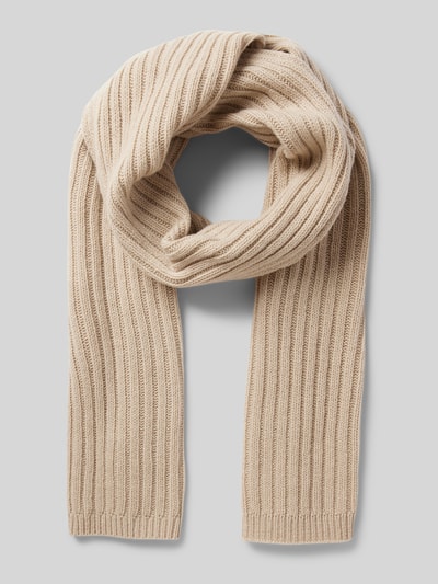 Peek & Cloppenburg RoecklWollschal mit Label-Patch in beige