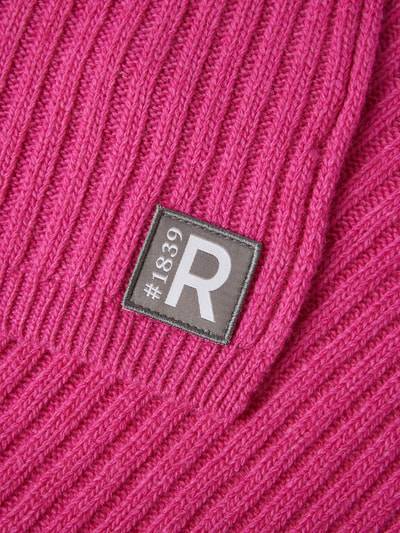 Peek & Cloppenburg RoecklWollschal Mit Label-Patch In Pink