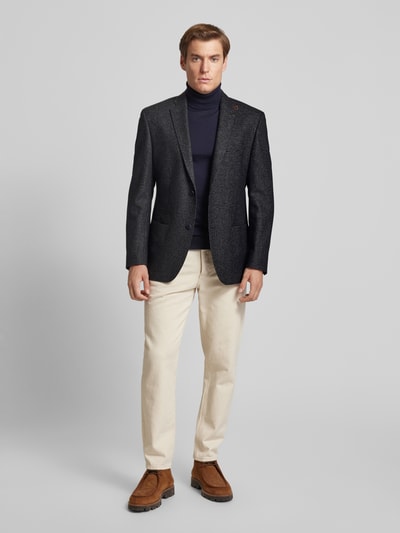 Peek & Cloppenburg Roy RobsonSakko mit Brustleistentasche in dunkelblau