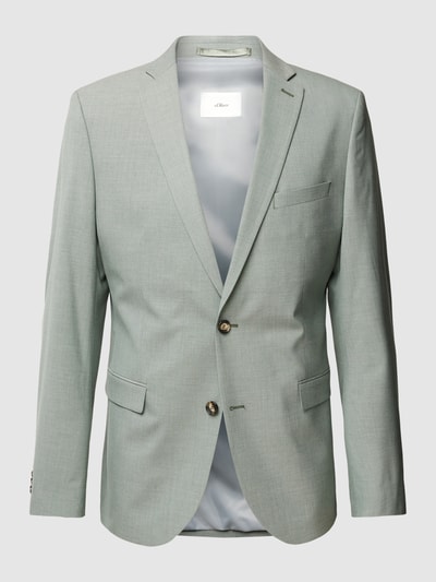 Peek & Cloppenburg S.Oliver BLACK LABEL2-Knopf-Sakko Mit Reverskragen Modell 'Opure' In Gruen
