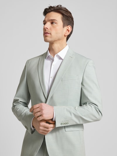 Peek & Cloppenburg S.Oliver BLACK LABEL2-Knopf-Sakko Mit Reverskragen Modell 'pure' In Lind