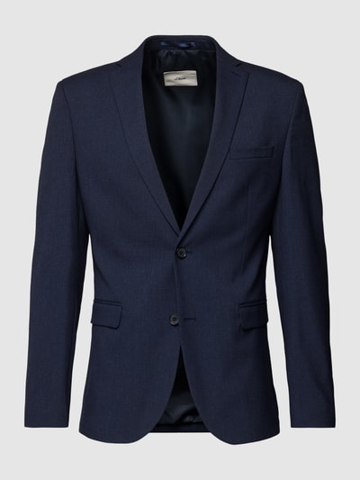 Peek & Cloppenburg S.Oliver BLACK LABEL2-Knopf-Sakko Mit Reverskragen Modell 'Pure' In Blau