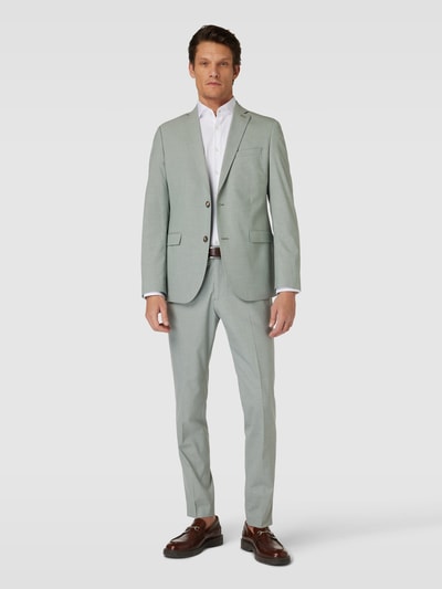 Peek & Cloppenburg s.Oliver BLACK LABEL2-Knopf-Sakko mit Reverskragen Modell 'Opure' in gruen
