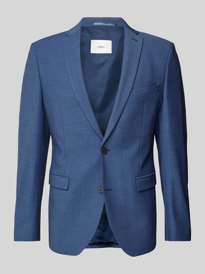 Peek & Cloppenburg S.Oliver BLACK LABELSakko Mit Brustleistentasche Modell 'Pure' In Marine