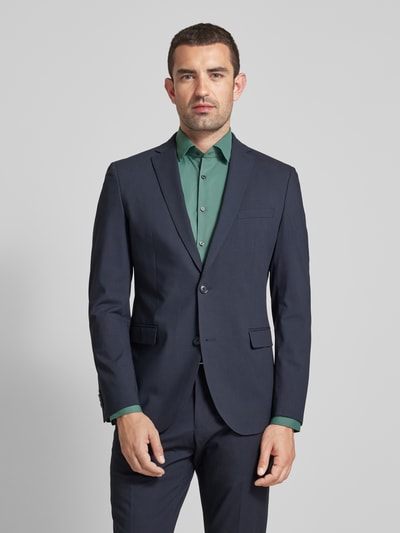Peek & Cloppenburg S.Oliver BLACK LABELSakko Mit Brustleistentasche Modell 'Pure Flex' In Marine