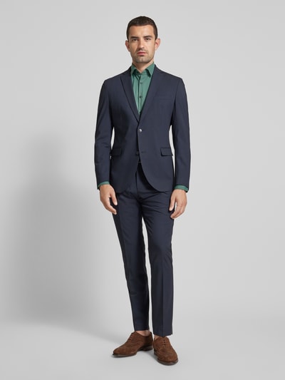 Peek & Cloppenburg s.Oliver BLACK LABELSakko mit Brustleistentasche Modell 'Pure Flex' in marine