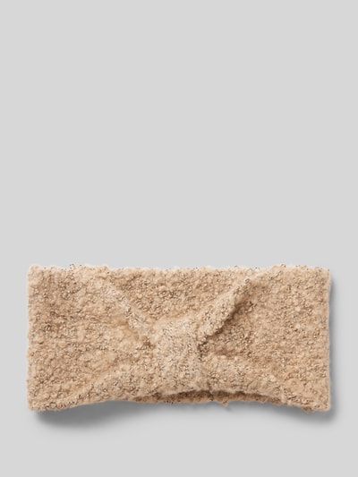 Peek & Cloppenburg s.Oliver RED LABEL Stirnband aus Bouclé in beige