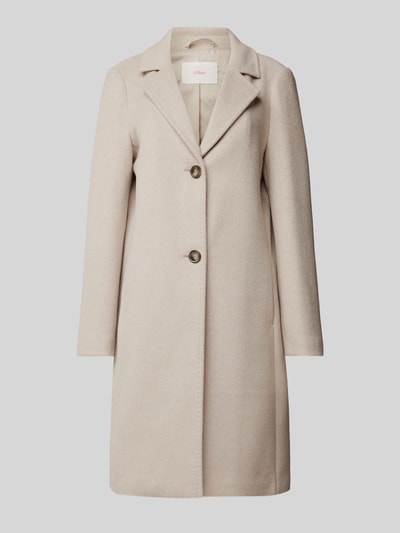 Peek & Cloppenburg S.Oliver RED LABELMantel Mir Reverskragen In Camel Melange