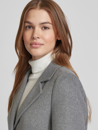 Peek & Cloppenburg S.Oliver RED LABELMantel Mir Reverskragen In Dunkelgrau Melange