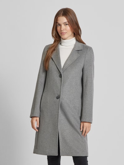 Peek & Cloppenburg S.Oliver RED LABELMantel Mir Reverskragen In Dunkelgrau Melange