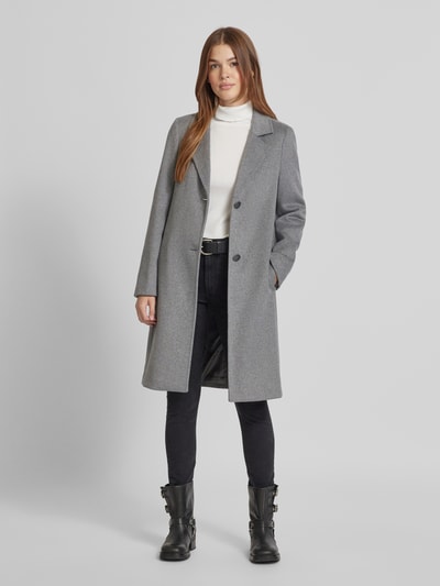 Peek & Cloppenburg s.Oliver RED LABELMantel mir Reverskragen in dunkelgrau melange