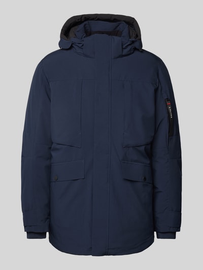 Peek & Cloppenburg S.Oliver RED LABELRegular Fit Parka Mit Abnehmbarer Kapuze Und Wasserabweisender Funktion In Blau