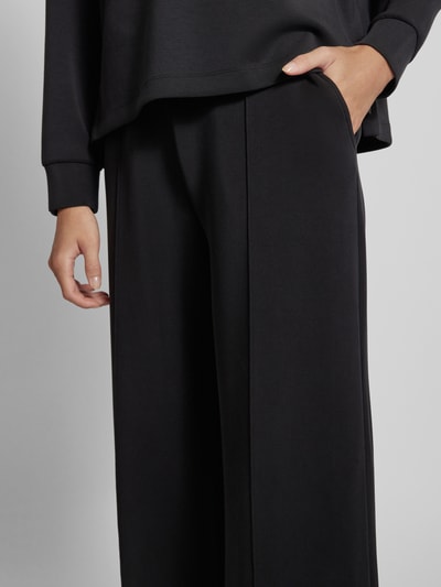 Peek & Cloppenburg S.Oliver RED LABELRegular Fit Weite Hose Im Scuba-Look In Black