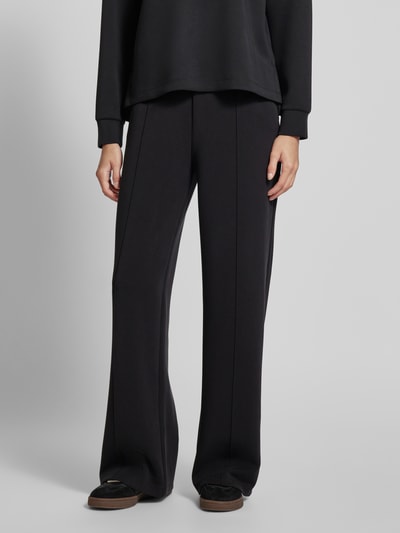 Peek & Cloppenburg S.Oliver RED LABELRegular Fit Weite Hose Im Scuba-Look In Black