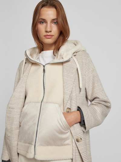 Peek & Cloppenburg S.Oliver RED LABELRegular Fit Wollmantel Mit Herausnehmbarem Teddy-Einsatz In Beige