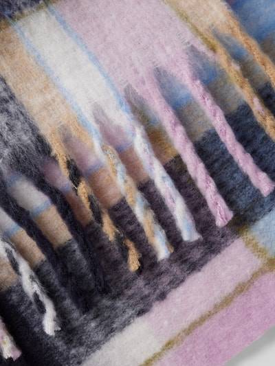 Peek & Cloppenburg S.Oliver RED LABELSchal Mit Kordel-Fransen Und Karomuster In Flieder