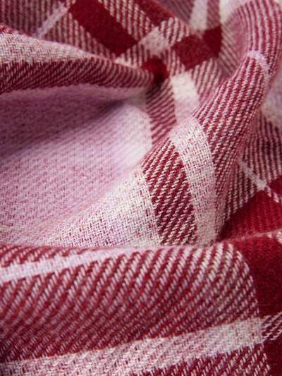 Peek & Cloppenburg S.Oliver RED LABELTuch Aus Viskose-Mix Mit Karomuster In Rot