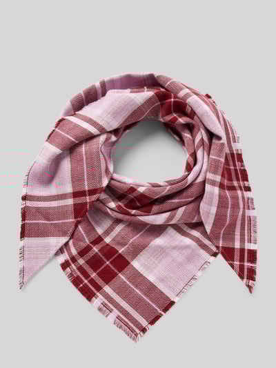 Peek & Cloppenburg s.Oliver RED LABELTuch aus Viskose-Mix mit Karomuster in rot