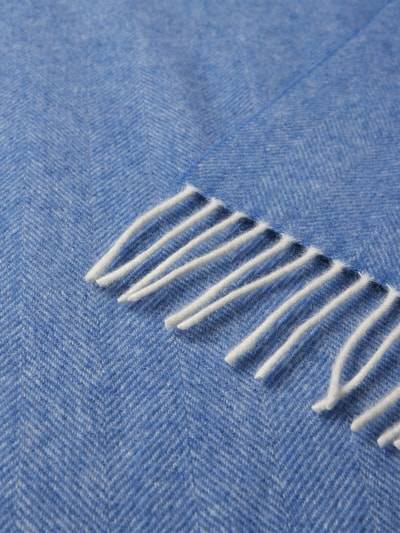 Peek & Cloppenburg SALMONESchal Aus Kaschmir Mit Fischgrat-Dessin In Royal