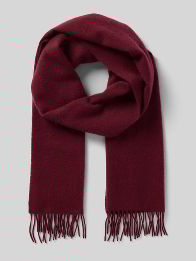 Peek & Cloppenburg SALMONESchal mit Fransen in bordeaux