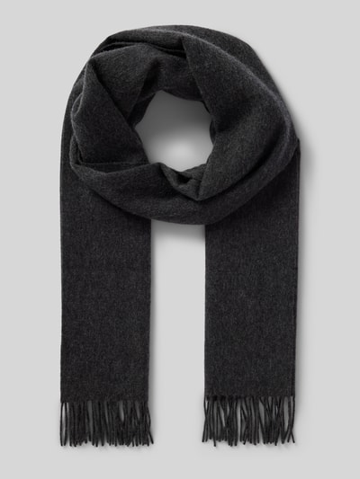 Peek & Cloppenburg SALMONESchal Mit Fransen In Dunkelgrau
