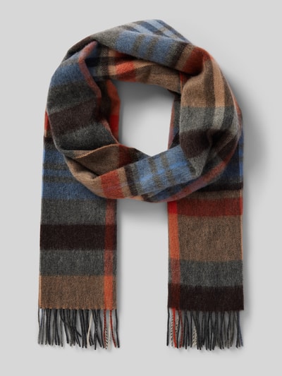 Peek & Cloppenburg SALMONESchal mit Fransen in mittelbraun mel