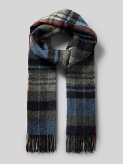 Peek & Cloppenburg SALMONESchal mit Fransen in mittelgrau melange