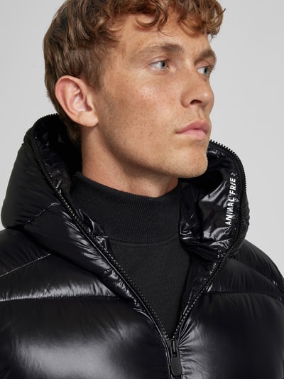 Peek & Cloppenburg SAVE THE DUCKSteppjacke Mit Zweiwege-Reißverschluss Modell 'EDGARD' In Black