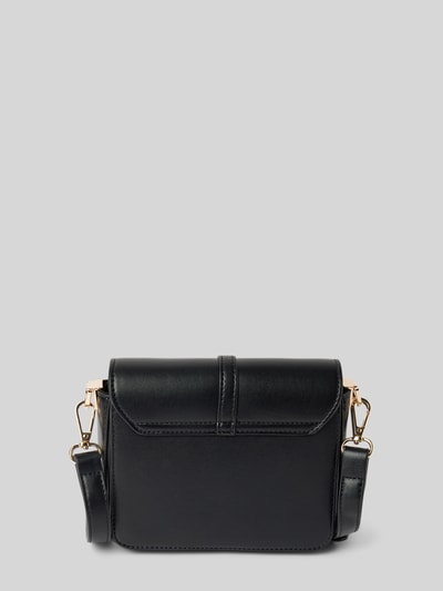 Peek & Cloppenburg SeidenfeltUmhängetasche Mit Label-Prägung Modell 'GIORA' In Black