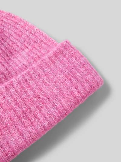 Peek & Cloppenburg Selected FemmeBeanie Mit Breiter Krempe Modell 'MALINE' In Pink Melange