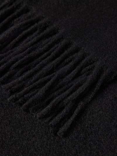 Peek & Cloppenburg Selected FemmeWollschal Mit Fransen Modell 'TIME' In Black