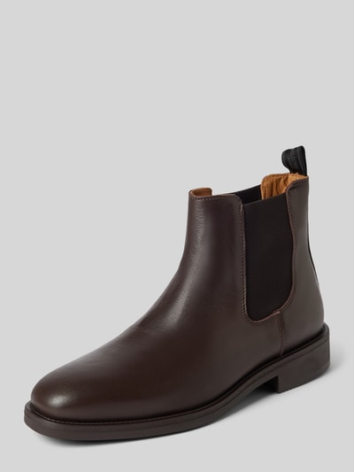 Peek & Cloppenburg SELECTED HOMMEChelsea Boots mit elastischen Einsätzen Modell 'JOSEPH' in mittelbraun