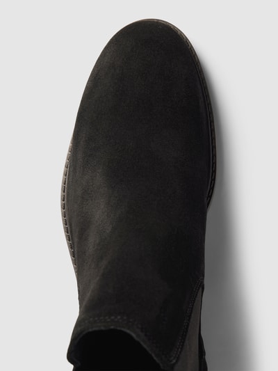 Peek & Cloppenburg SELECTED HOMMEChelsea Boots Mit Flachem Absatz Modell 'BLAKE' In Black