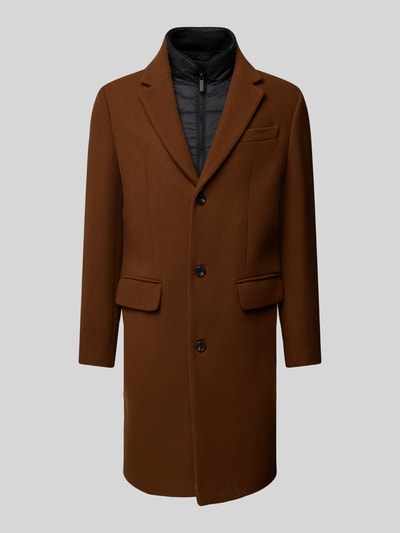 Peek & Cloppenburg SELECTED HOMMEMantel Mit Reverskragen In Cognac