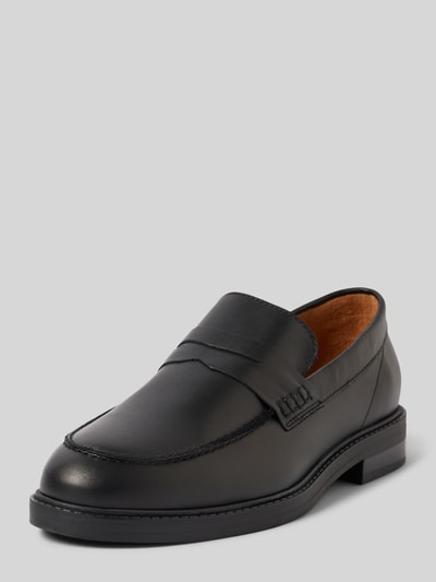Peek & Cloppenburg SELECTED HOMMEPenny-Loafer aus Leder Modell 'BLAKE' in black