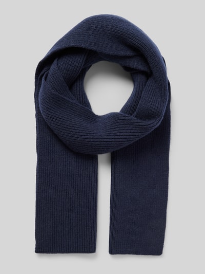 Peek & Cloppenburg SELECTED HOMMESchal aus reiner Wolle Modell 'MASON' in dunkelblau
