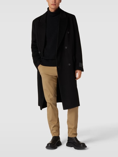 Peek & Cloppenburg SELECTED HOMMESlim Fit Chino in unifarbenem Design Modell 'NEW Miles' in camel