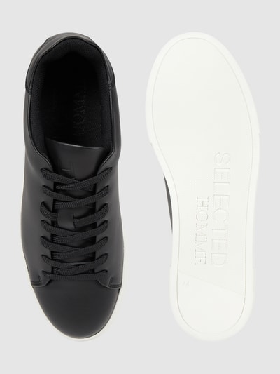 Peek & Cloppenburg SELECTED HOMMESneaker Aus Leder Modell 'David' In Black