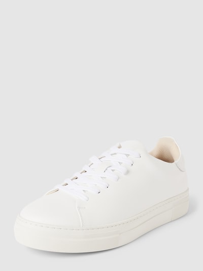 Peek & Cloppenburg SELECTED HOMMESneaker im unifarbenen Design Modell 'DAVID' in weiss