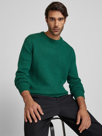 Peek & Cloppenburg SELECTED HOMMEStrickpullover Mit Rundhalsausschnitt Modell 'CODY' In Oliv