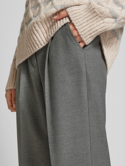 Peek & Cloppenburg Smith And SoulBaggy Fit Stoffhose Mit Bügelfalten In Hellgrau