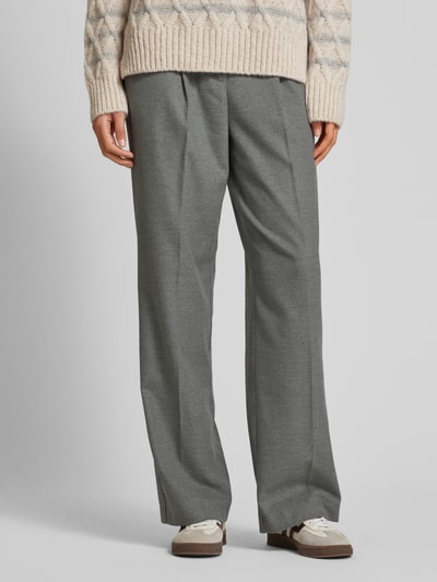 Peek & Cloppenburg Smith And SoulBaggy Fit Stoffhose Mit Bügelfalten In Hellgrau