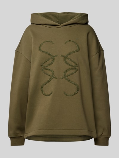 Peek & Cloppenburg Smith And SoulHoodie Mit Label-Stitching In Oliv