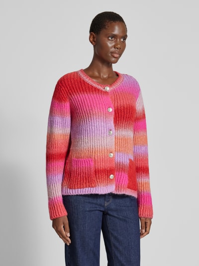 Peek & Cloppenburg Smith And SoulStrickjacke Mit Knopfleiste In Pink Melange