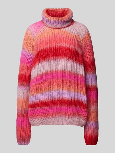 Peek & Cloppenburg Smith And SoulStrickpillover Mit Rollkragen In Pink Melange