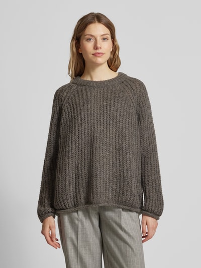 Peek & Cloppenburg Smith And SoulStrickpullover Mit Gerippten Abschlüssen In Taupe